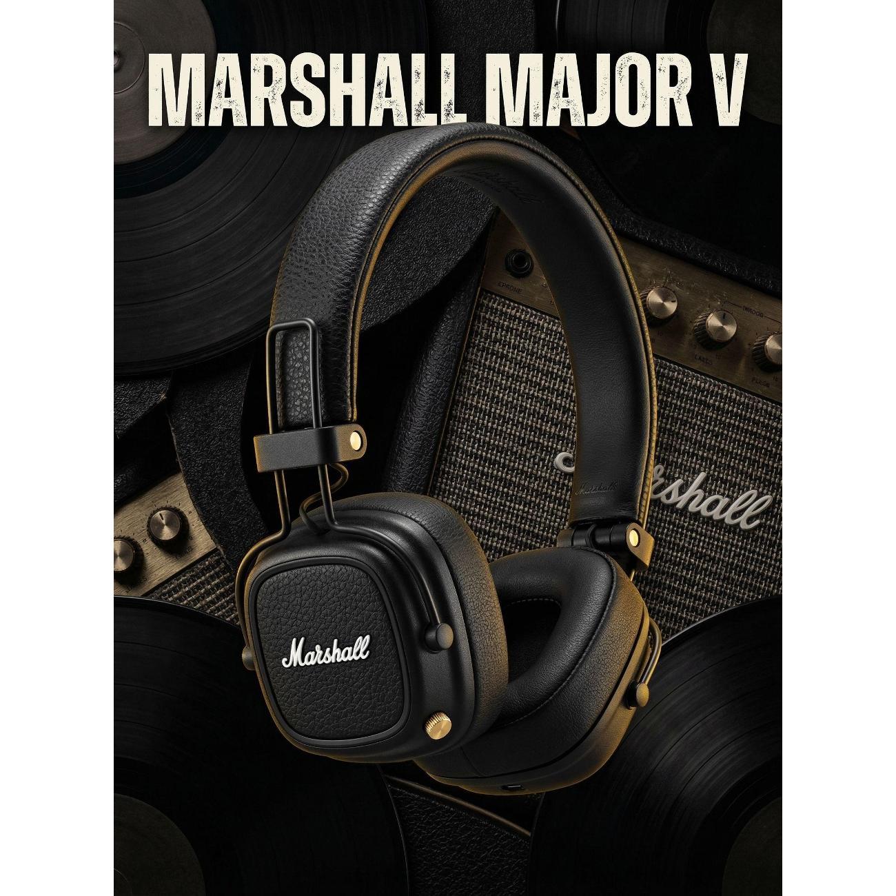 Изображение товара Наушники Marshall MajorV проводные накладные с закрытым акустическим типом Изображение товара Наушники Marshall MajorV проводные накладные с закрытым акустическим типом