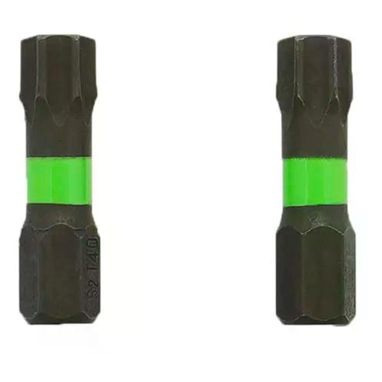 Изображение товара Шуруповерт DORN PRO Биты ударные Т40, 25 мм 2 шт