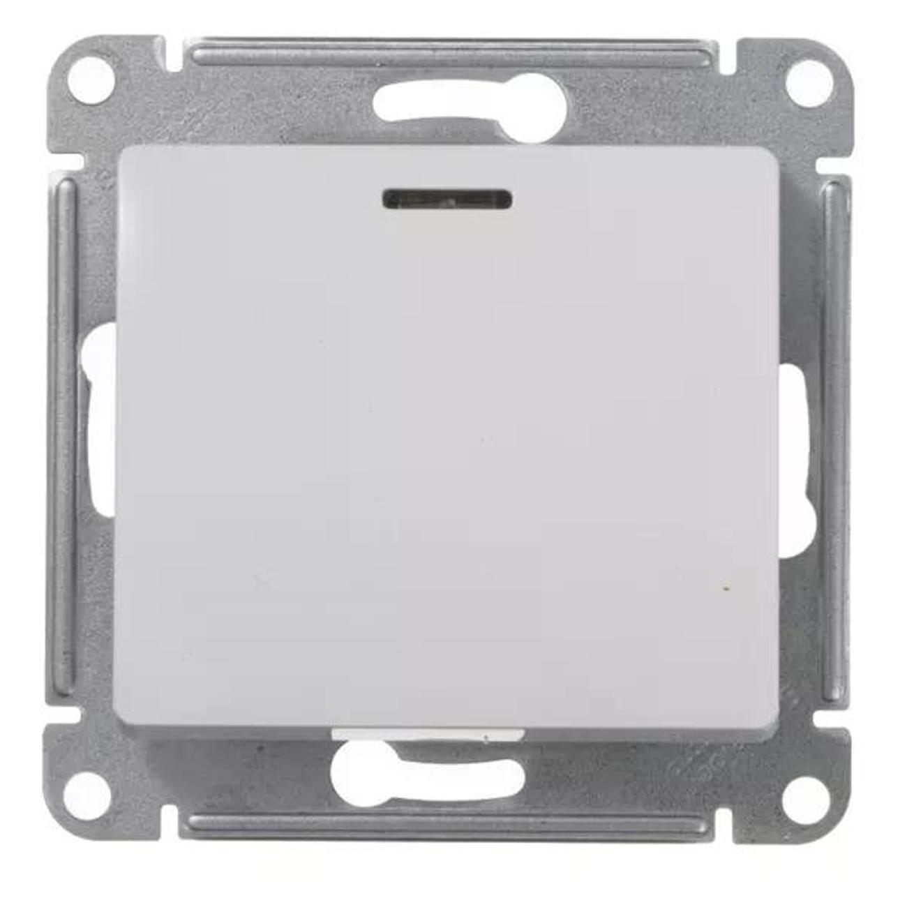 Изображение товара Выключатель механический Schneider Electric Выключатель одноклавишный с подсветкой