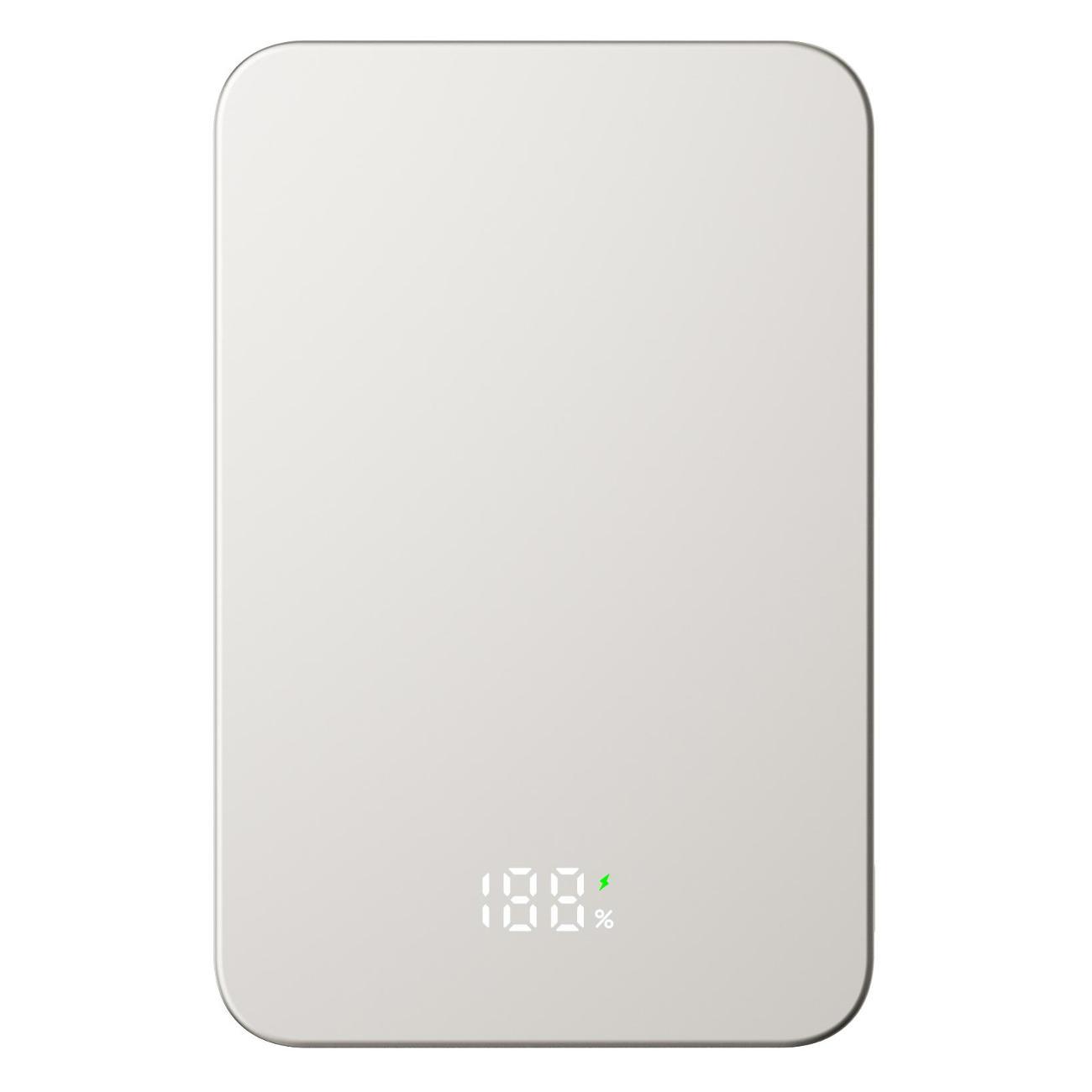 Изображение товара Внешний аккумулятор MagSafe RIVACASE VA2632 Freedom 10000mAh Magsafe серебристый