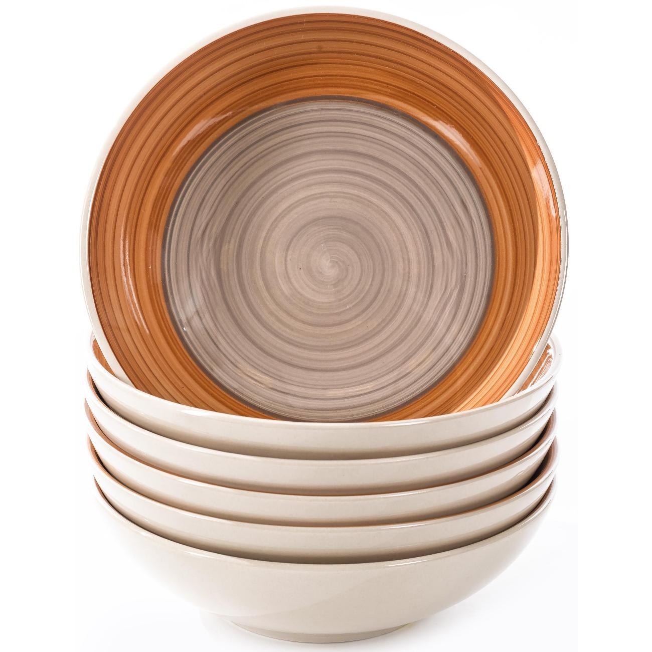 Изображение товара Тарелка суповая Elrington набор суповых тарелок 590 мл 6 шт 139-23177-6