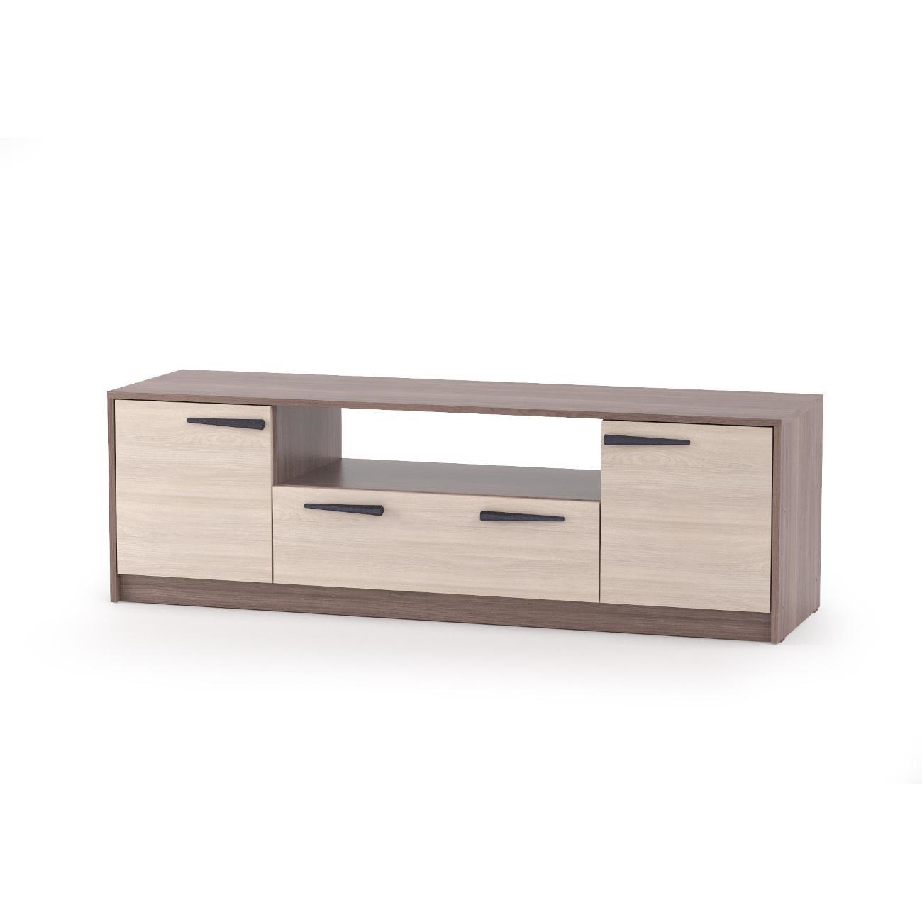 Изображение товара Тумба под телевизор Мебель-Комплекс Тумба под ТВ2 Оптима Шимо темный/ Шимо светлый