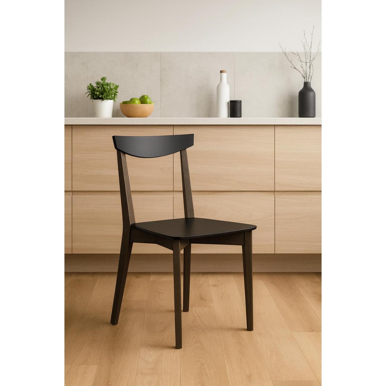 Изображение товара Стул обеденный ВИСТА Стул кухонный со спинкой ВАНДА, деревянный