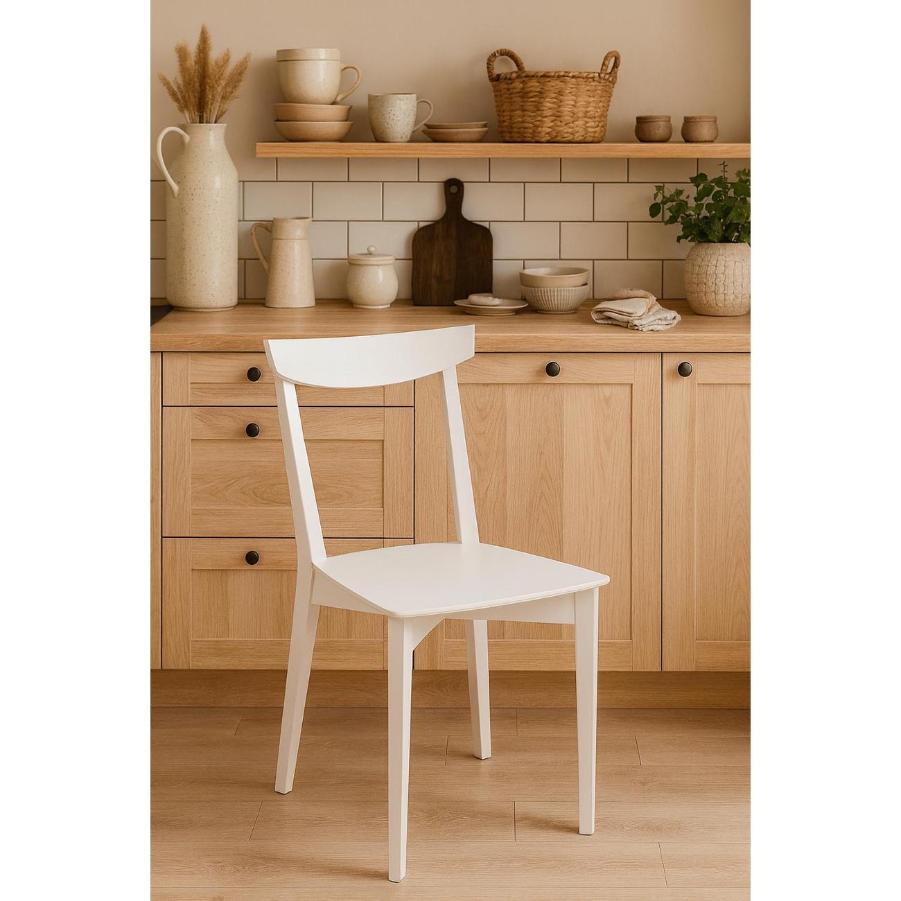 Изображение товара Стул обеденный ВИСТА Стул кухонный со спинкой ВАНДА, деревянный