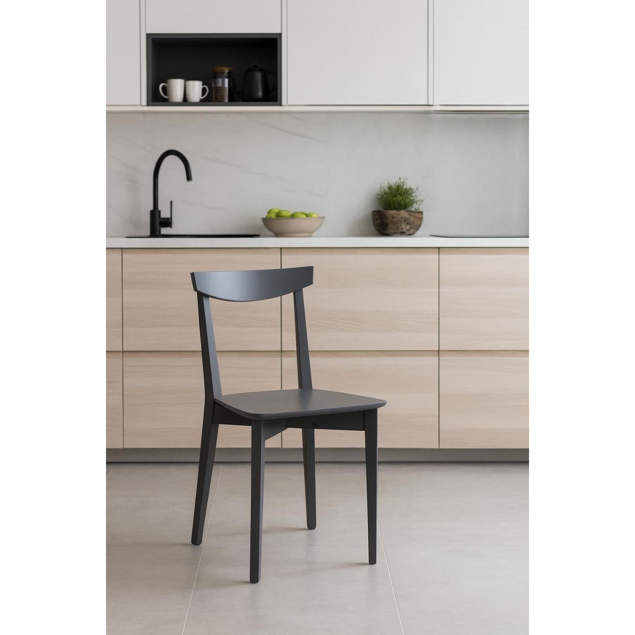 Изображение товара Стул обеденный ВИСТА Стул кухонный со спинкой ВАНДА, деревянный