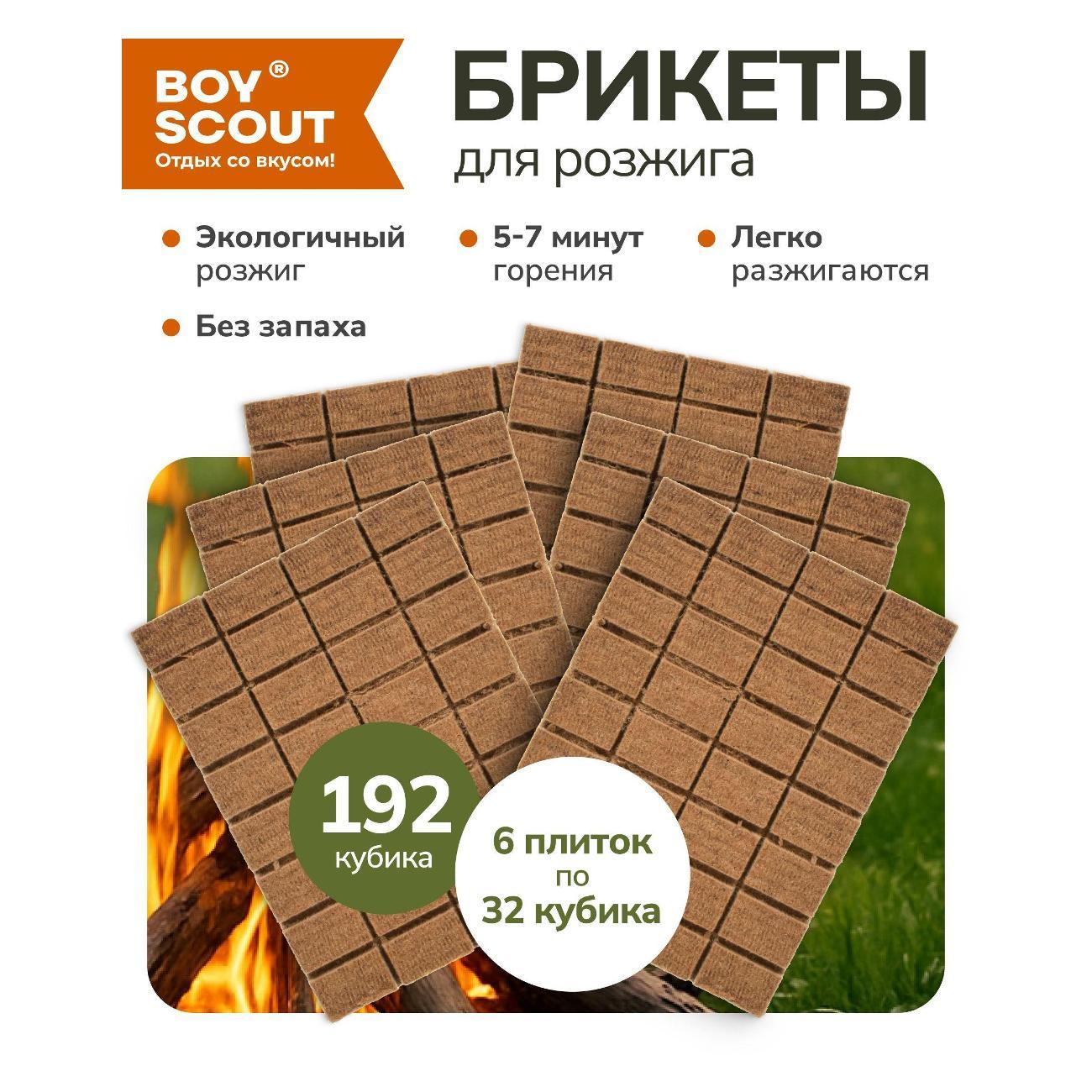 Изображение товара Брикеты угольные Boyscout Брикеты для розжига_профит