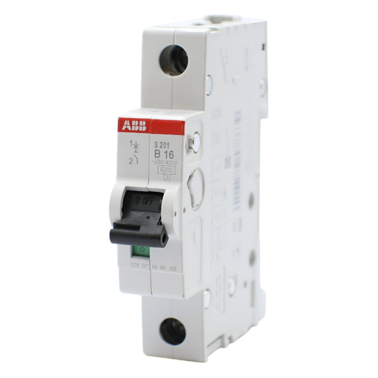 Изображение товара Автоматический выключатель abb S201-C16