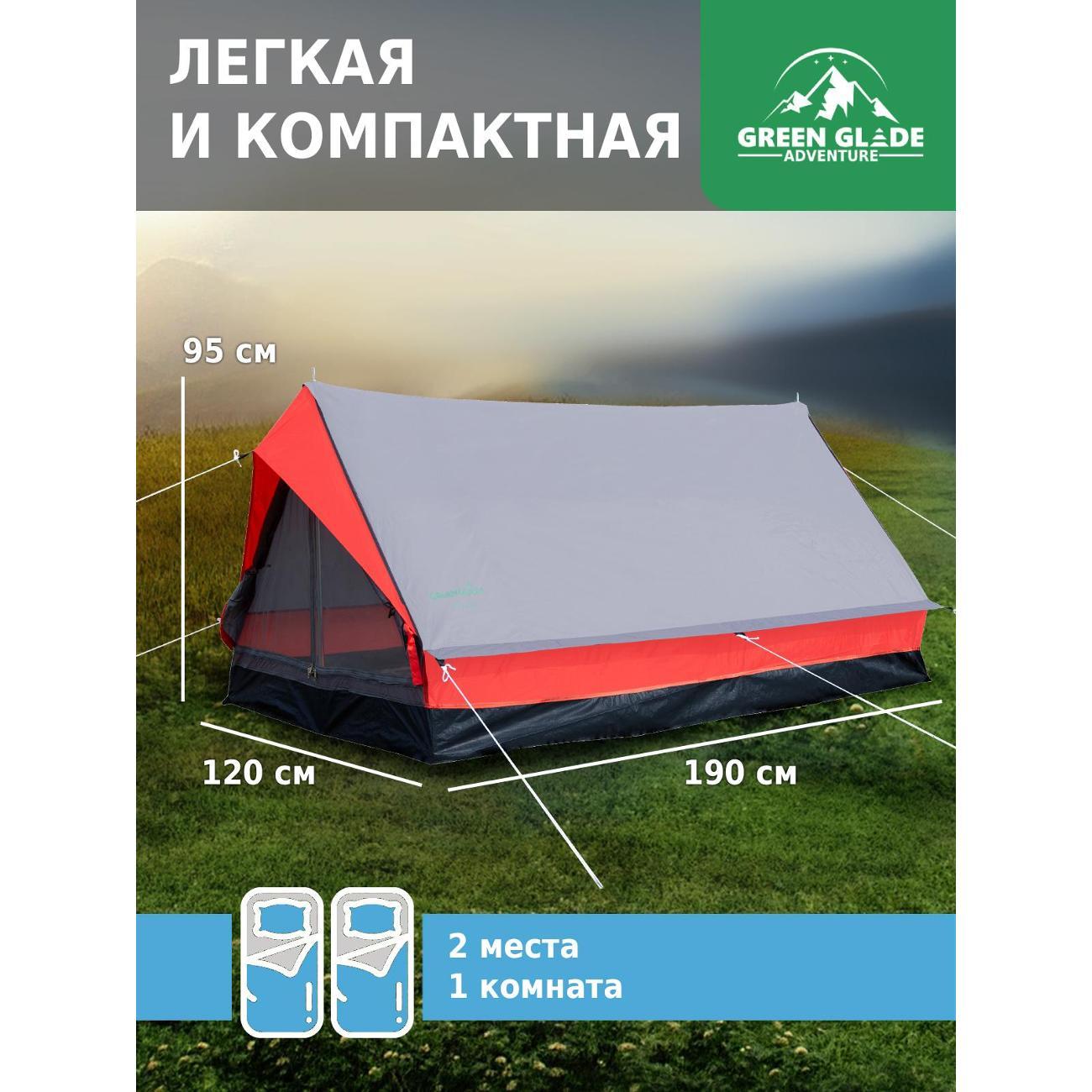 Изображение товара Палатка туристическая Green Glade Палатка Minidome (10)