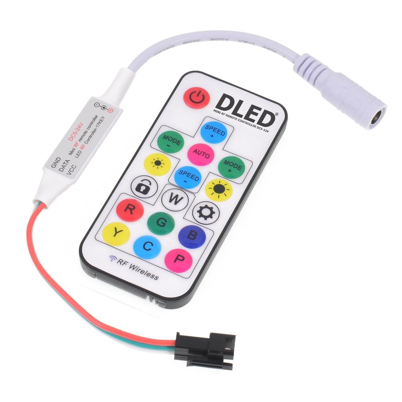 Изображение товара Контроллер программируемый DLED MINI 19 программ, 328 Изображение товара Контроллер программируемый DLED MINI 19 программ, 328