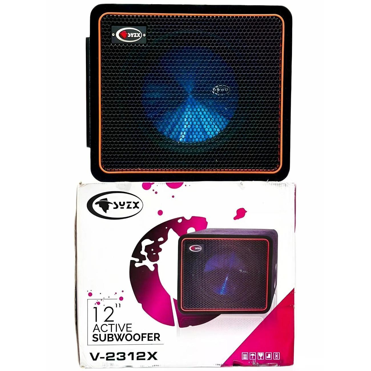 Изображение товара Автомобильный сабвуфер SYZX V-2312X