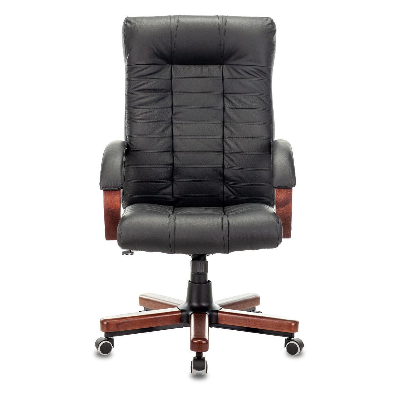 Изображение товара Кресло руководителя Бюрократ KB-10WALNUT/B/LEATH Изображение товара Кресло руководителя Бюрократ KB-10WALNUT/B/LEATH