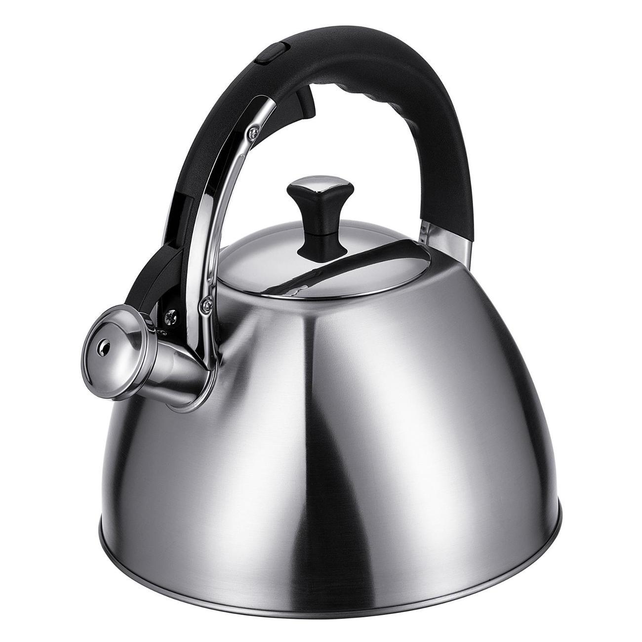 Изображение товара Чайник для плит со свистком 3 л REGENT inox TEA нержавеющая сталь