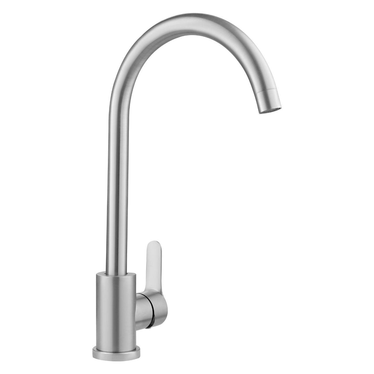 Изображение товара Смеситель для кухни Oasis SUS1002GM с сатиновым покрытием и аэратором Изображение товара Смеситель для кухни Oasis SUS1002GM с сатиновым покрытием и аэратором