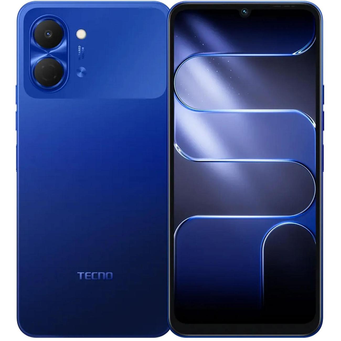 Изображение товара Смартфон TECNO SPARK Go 3 KN3 64+4 Galaxy Blue Изображение товара Смартфон TECNO SPARK Go 3 KN3 64+4 Galaxy Blue