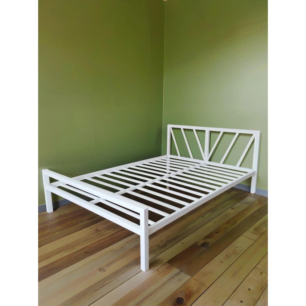 Изображение товара Кровать LOFT Mebel Герда-2 белая 120х200 см Изображение товара Кровать LOFT Mebel Герда-2 белая 120х200 см