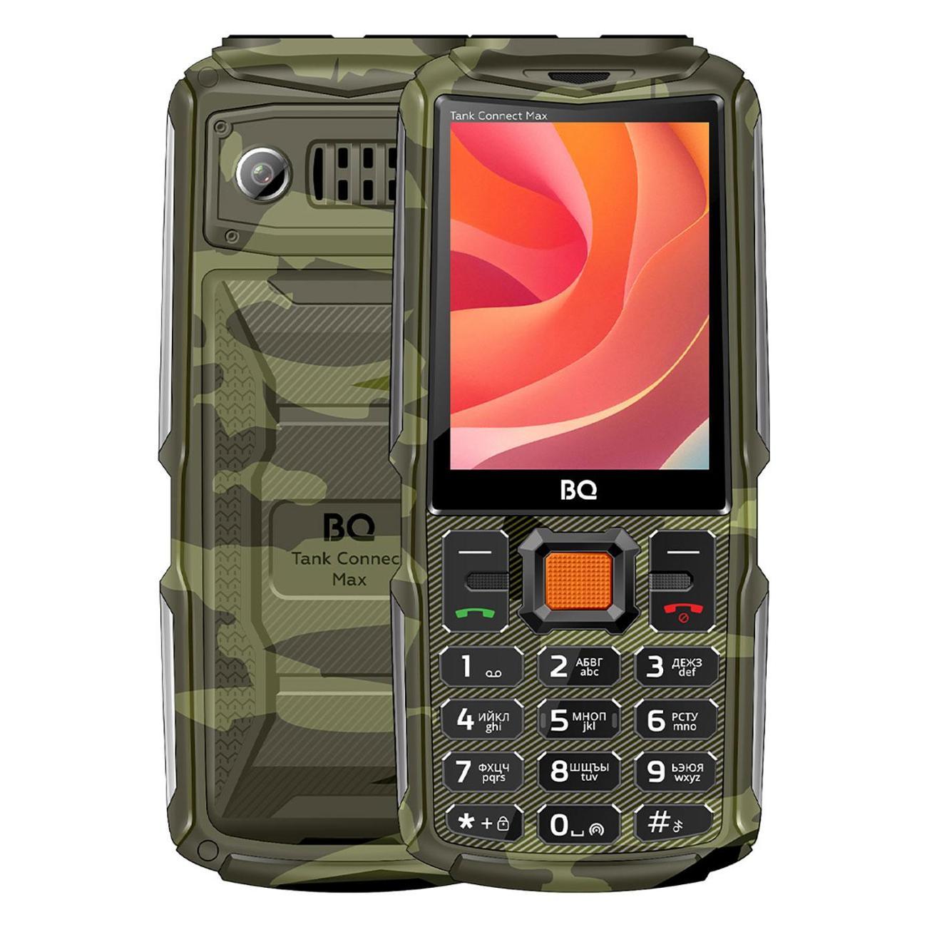 Изображение товара Мобильный телефон BQ 2830L Tank Connect Max Camouflage+Gunmetal