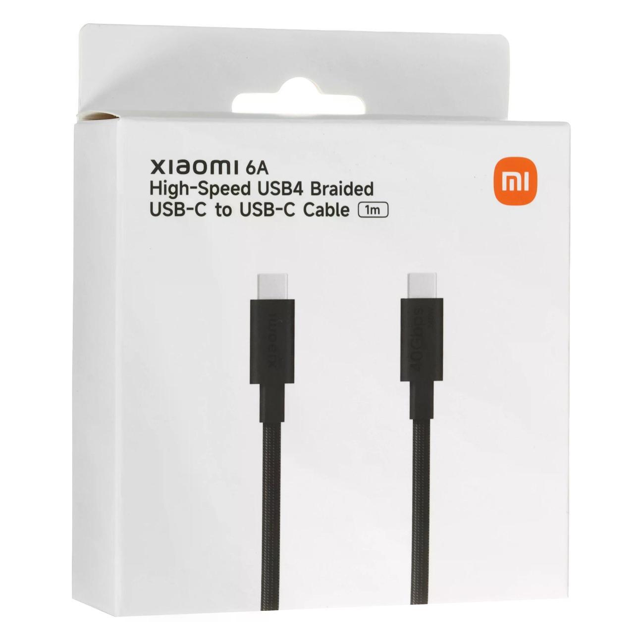 Изображение товара Кабель для смартфона, телефона Xiaomi High-speed USB4 Braided (BHR087BGL)