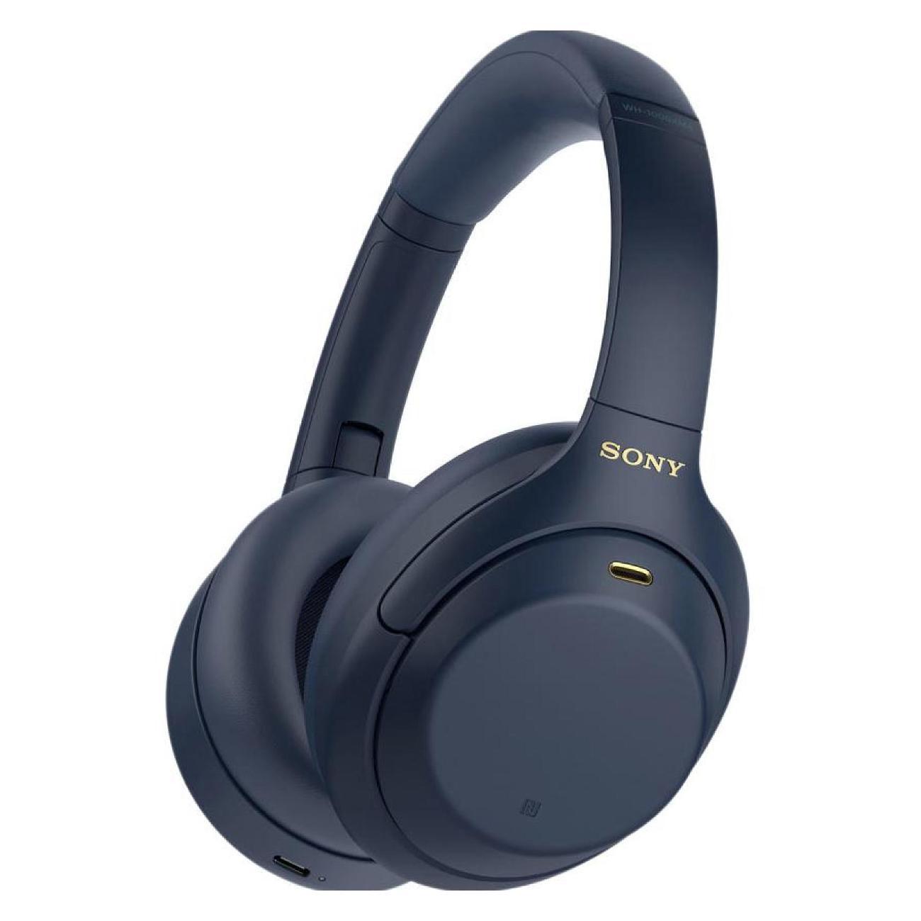Изображение товара Наушники беспроводные Sony WH-1000XM4 blue Изображение товара Наушники беспроводные Sony WH-1000XM4 blue