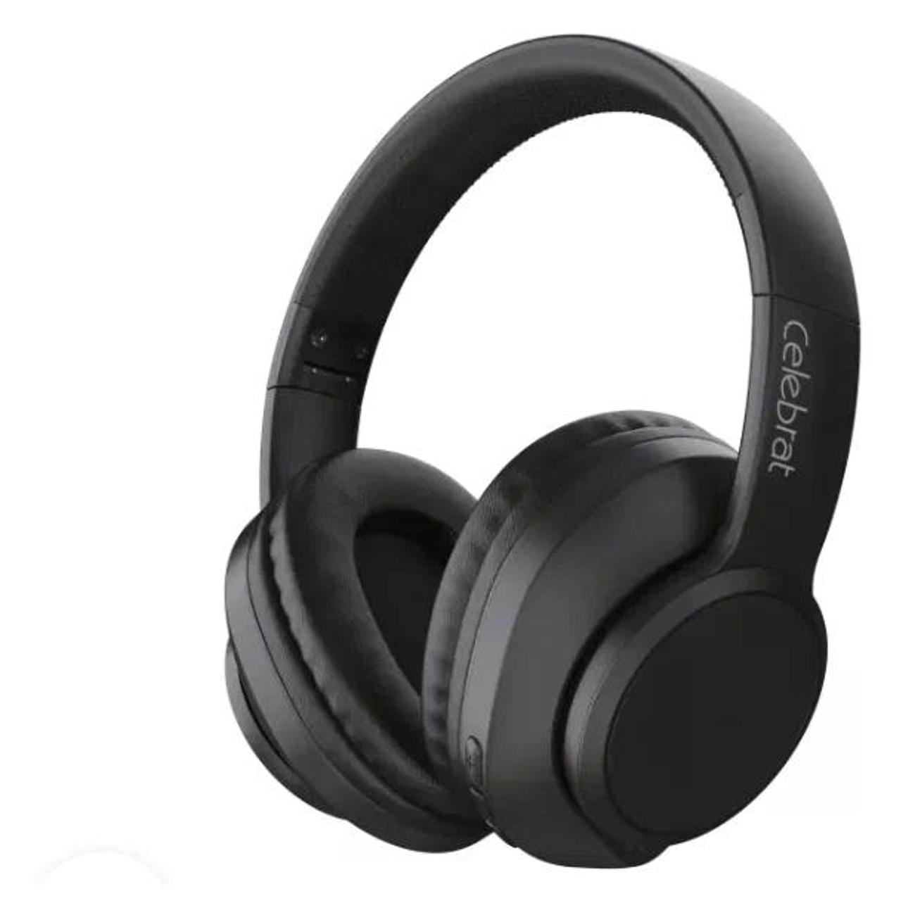 Изображение товара Наушники беспроводные Celebrate Наушники накладные полноразмерные беспроводные Bluetooth Celebrat A26 Black