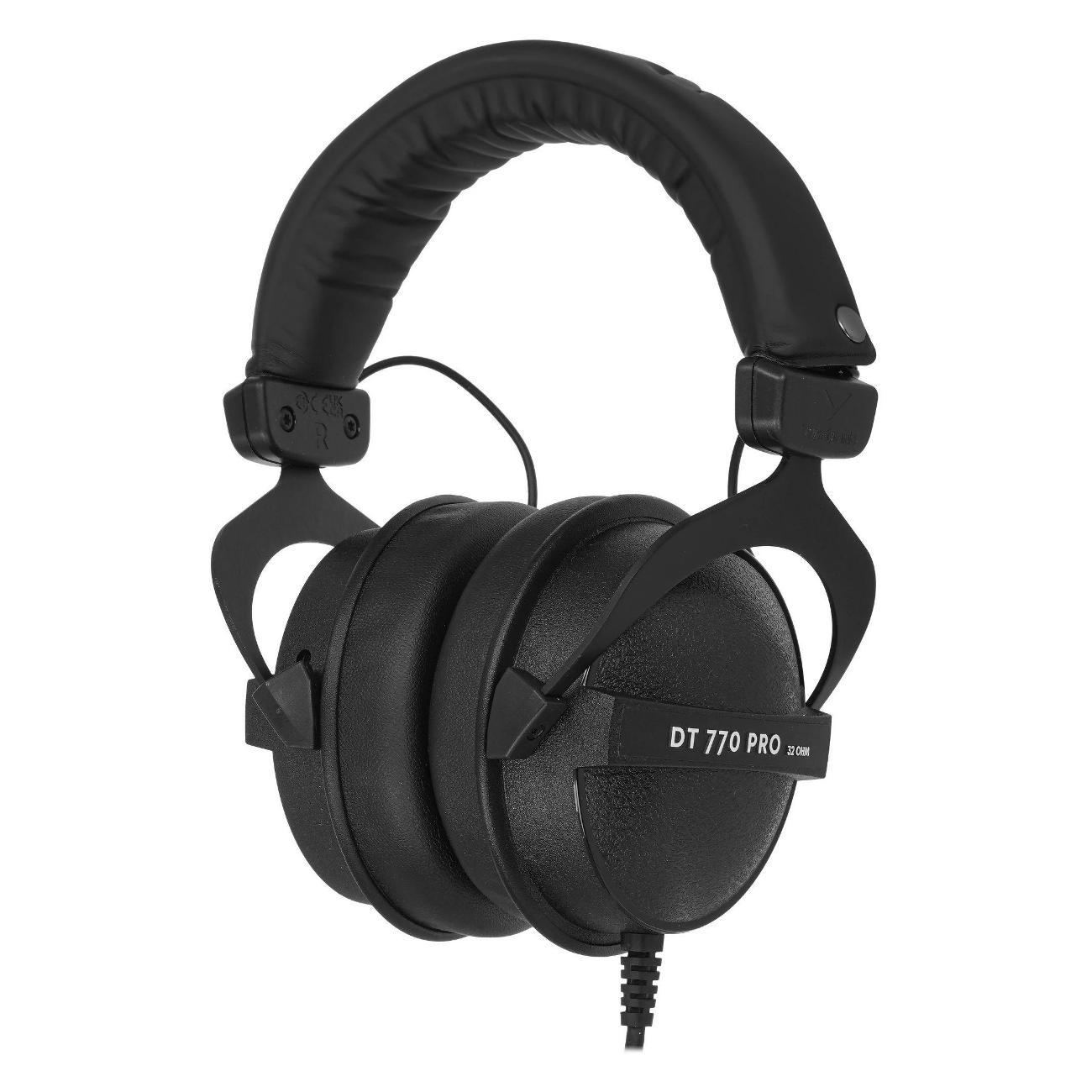 Изображение товара Наушники проводные Beyerdynamic DT 770 Pro 32 Ohm Изображение товара Наушники проводные Beyerdynamic DT 770 Pro 32 Ohm