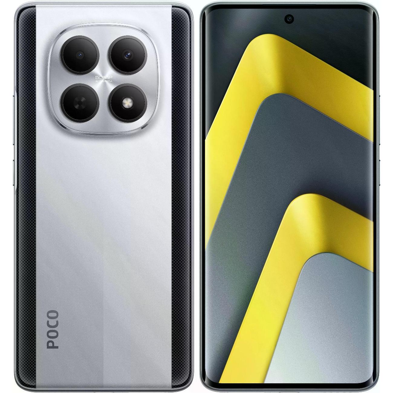 Изображение товара Смартфон XIAOMI POCO M8 5G 8/256GB Silver
