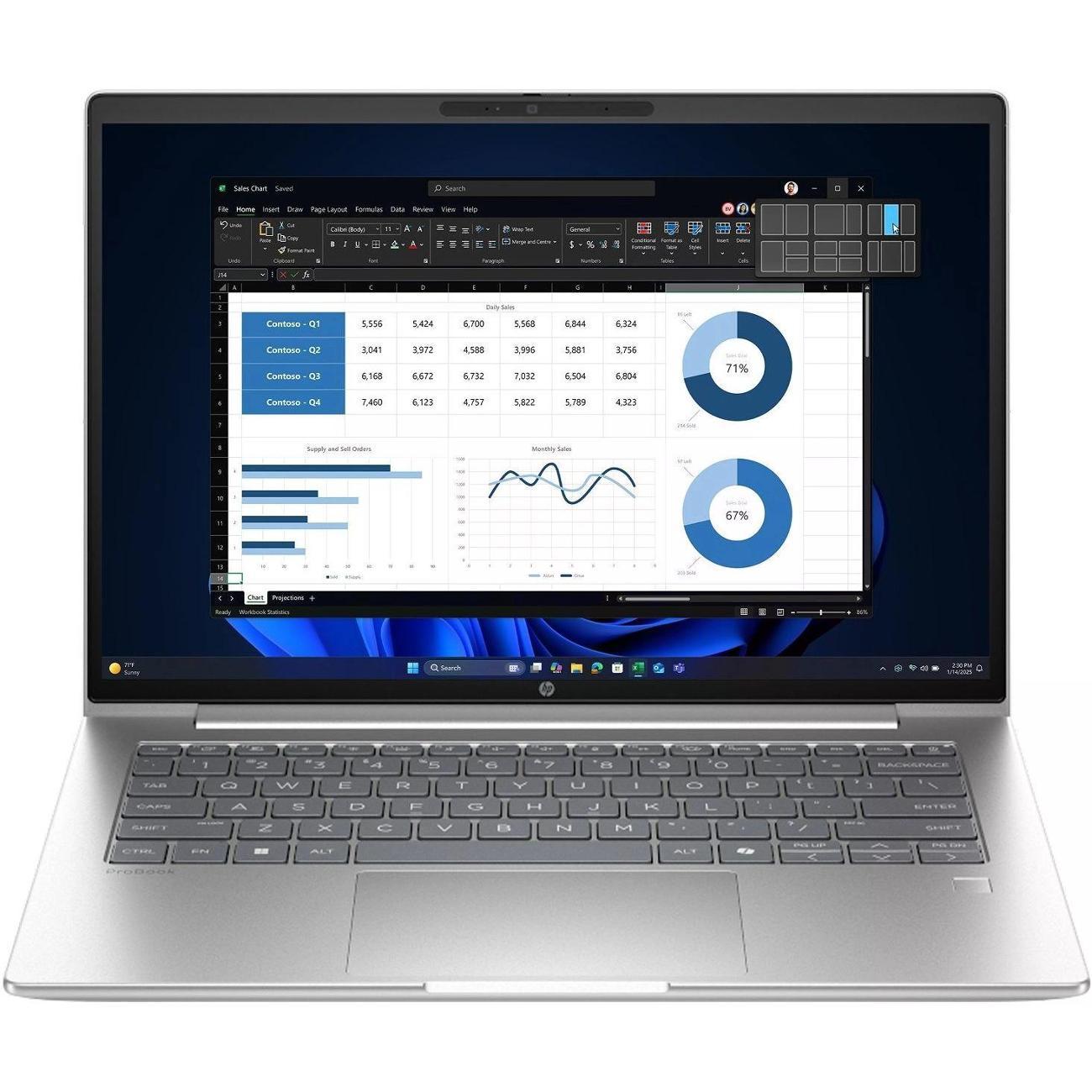 Изображение товара Ноутбук HP ProBook 4 G1i с мощным Intel Core i5 и ярким 14" IPS экраном Изображение товара Ноутбук HP ProBook 4 G1i с мощным Intel Core i5 и ярким 14" IPS экраном