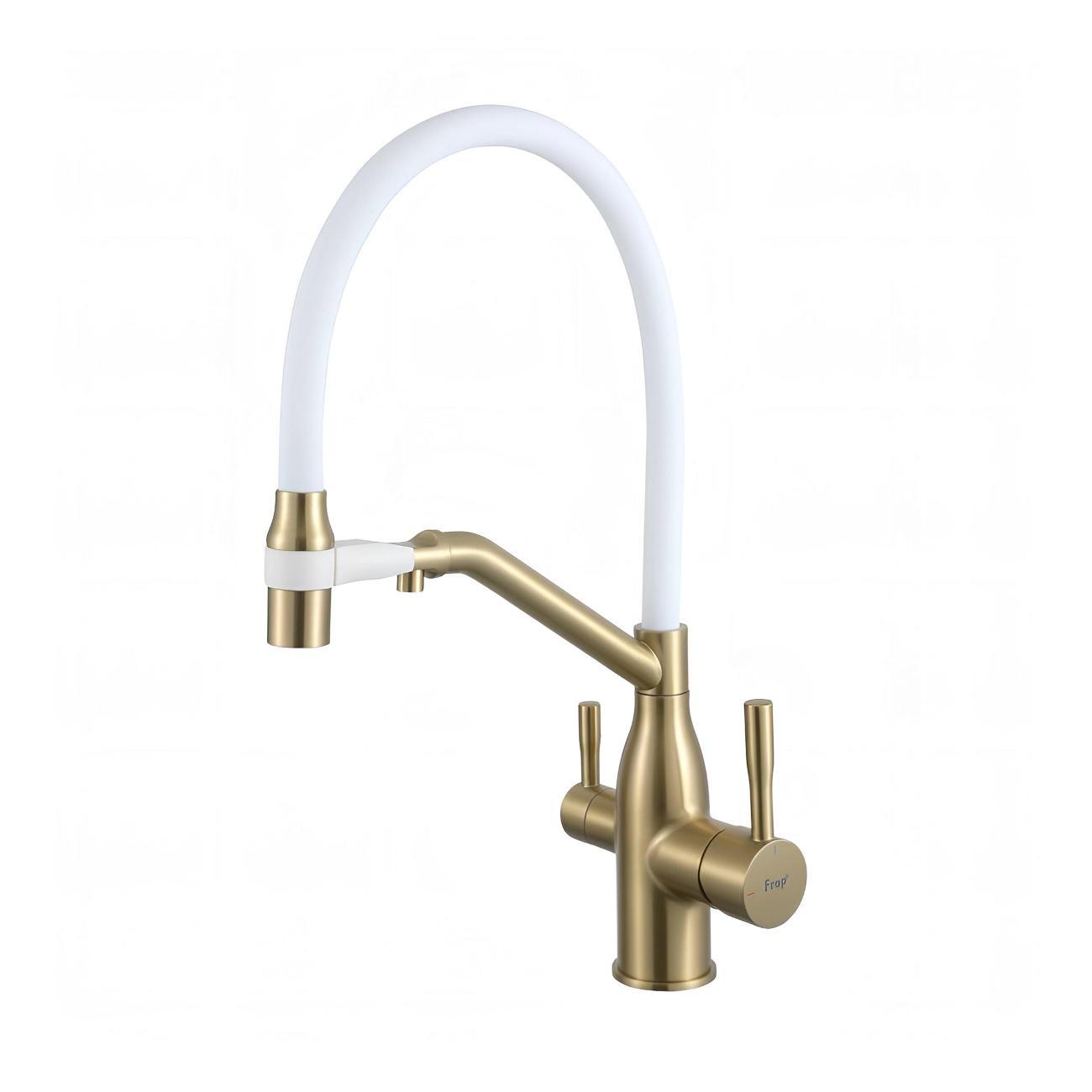 Изображение товара Смеситель Frap смеситель для кухонной мойки Frap F4397-3