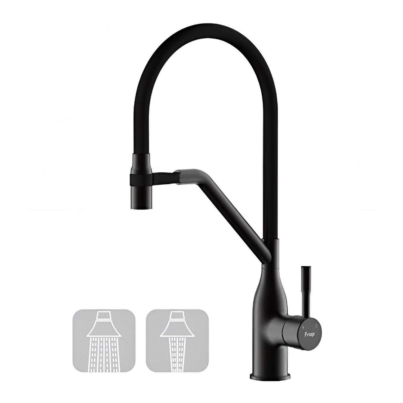 Изображение товара Смеситель Frap смеситель для кухонной мойки Frap F4497-6