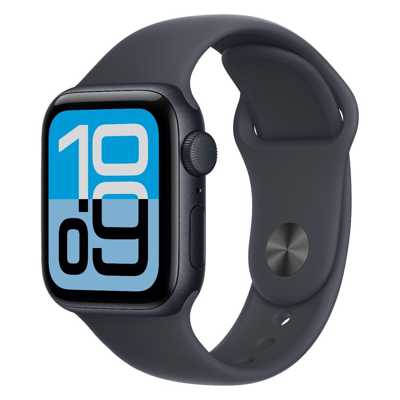 Apple Смарт-часы Apple Watch SE (2025) 40mm Midnight Sport Band Midnight
