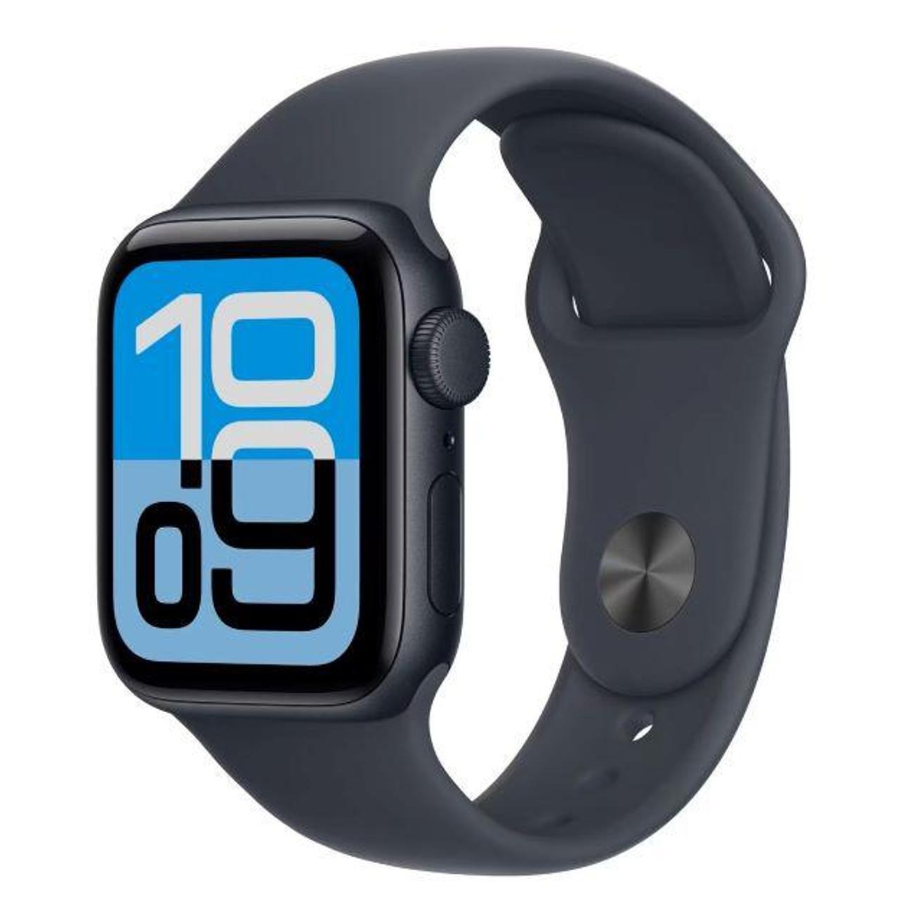 Apple Смарт-часы Apple Watch SE 3 (2025), 40mm Aluminium Case with Sport Band Midnight M/L