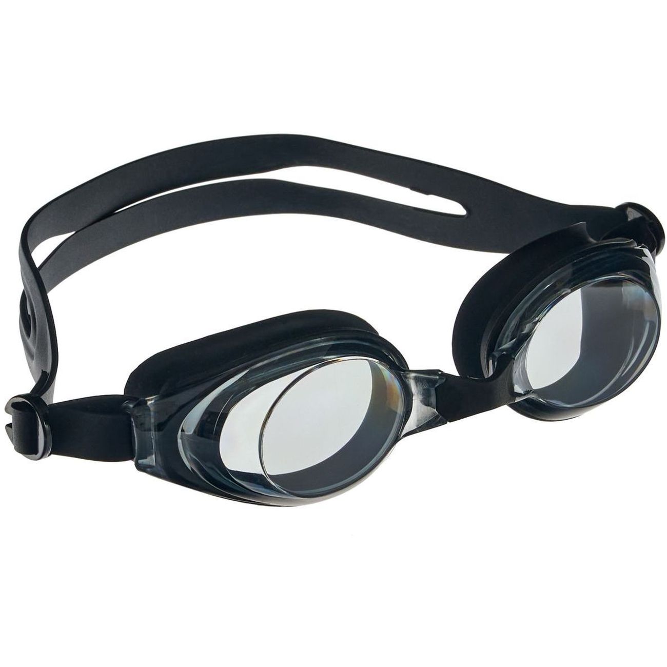 Изображение товара Очки для плавания Bradex SF 0392 Регуляр, черные, линзы серые