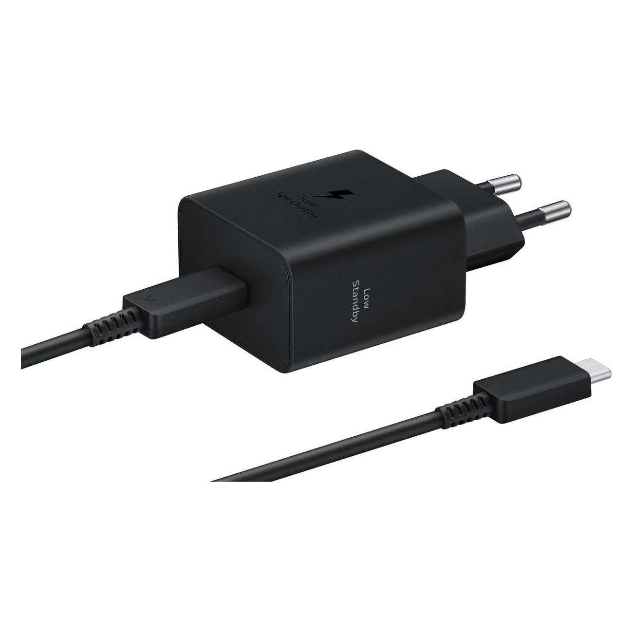Изображение товара Зарядное устройство для смартфона_ Samsung 45W c кабелем USB Type-C 1.8М черный