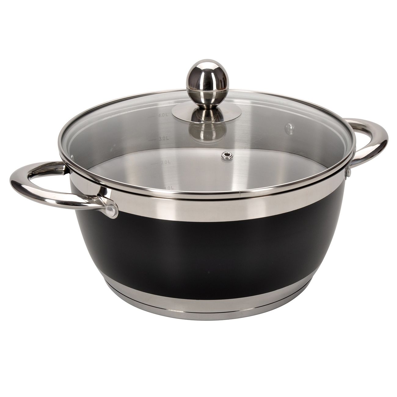 Изображение товара Кастрюля REGENT inox 93-ES-04 Estro 2,5л 20*10см с крышкой