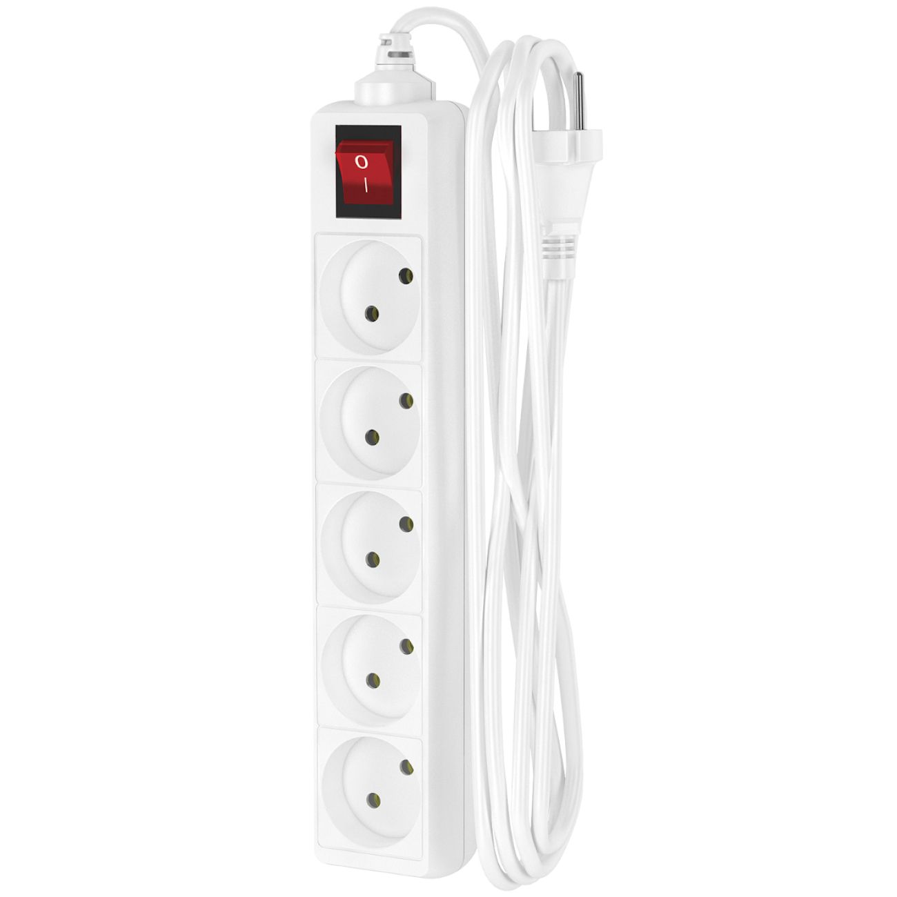 Изображение товара Удлинитель Фотон 21118 10-35S (3м, 5 розеток, белый)