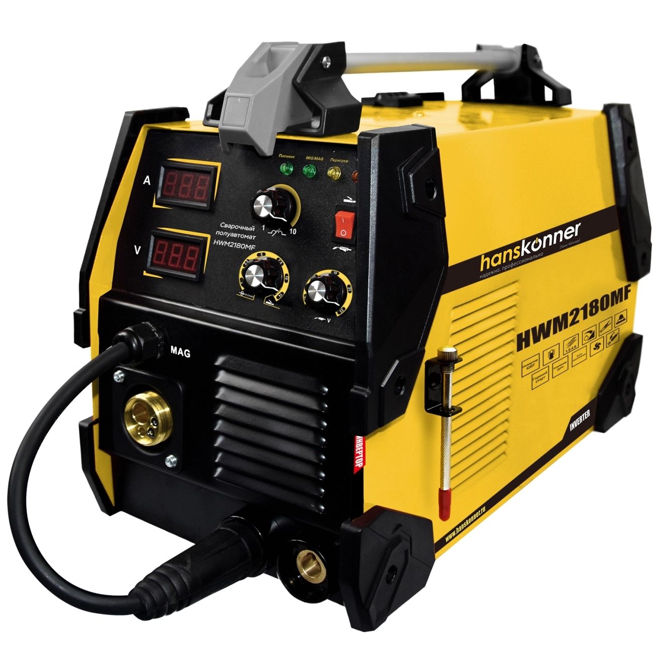 Изображение товара Сварочный аппарат Hanskonner HWM2180MF