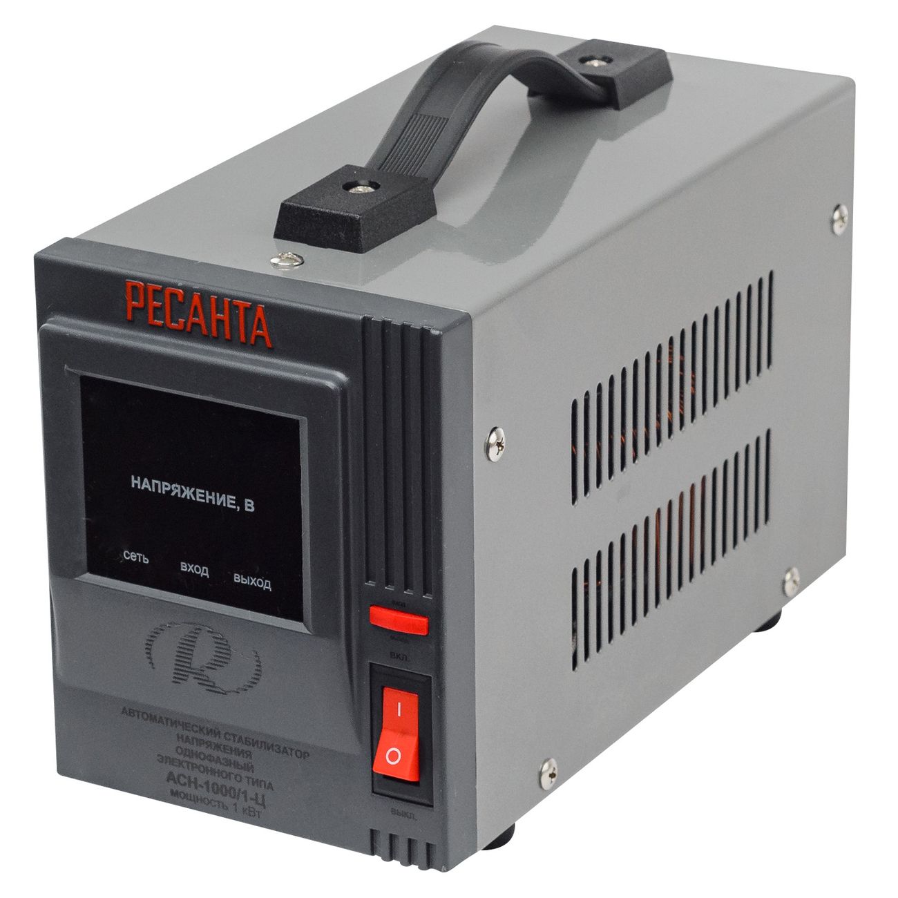 Изображение товара Стабилизатор напряжения Ресанта АСН-1000/1-Ц (63/6/2)