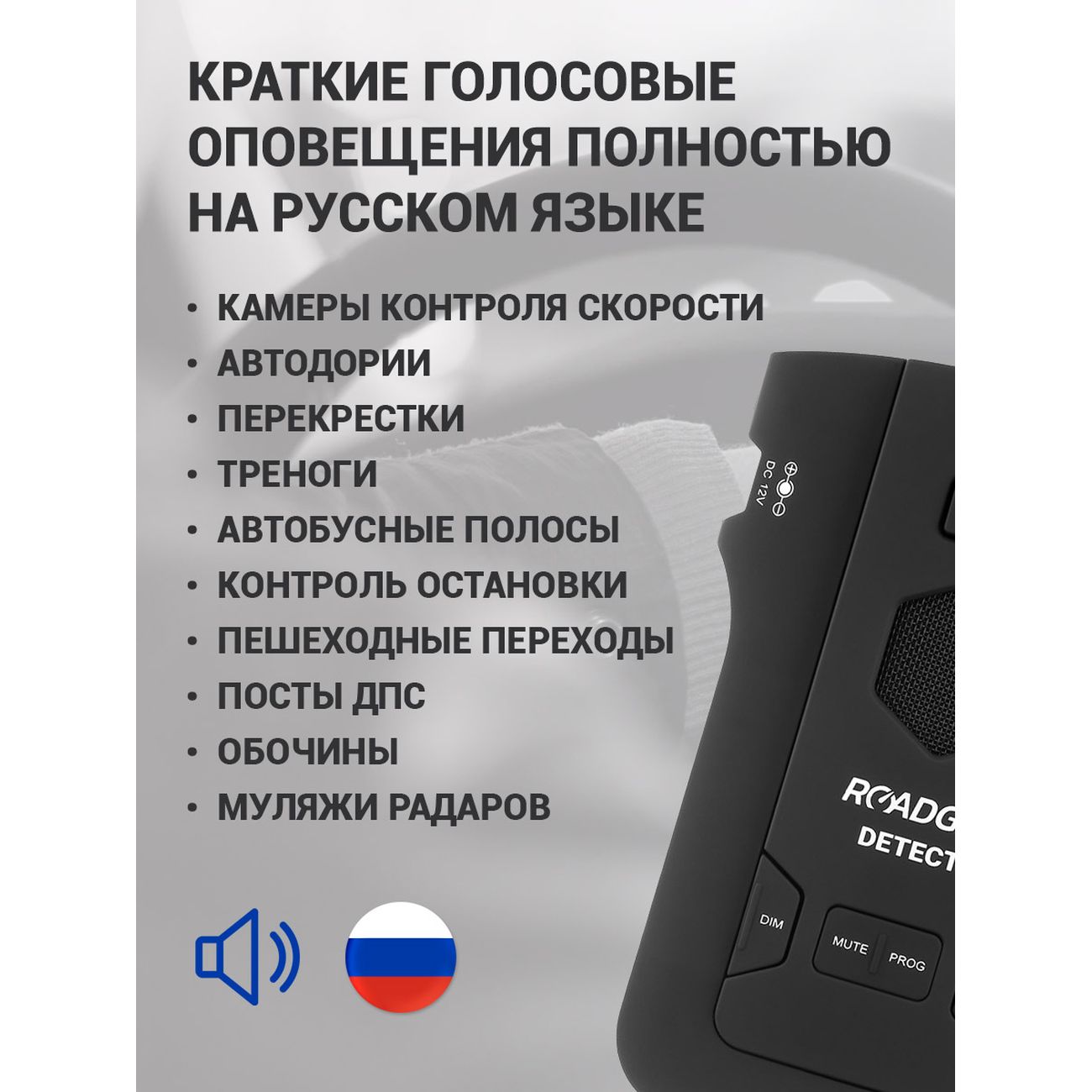 Радар Roadgid Detect