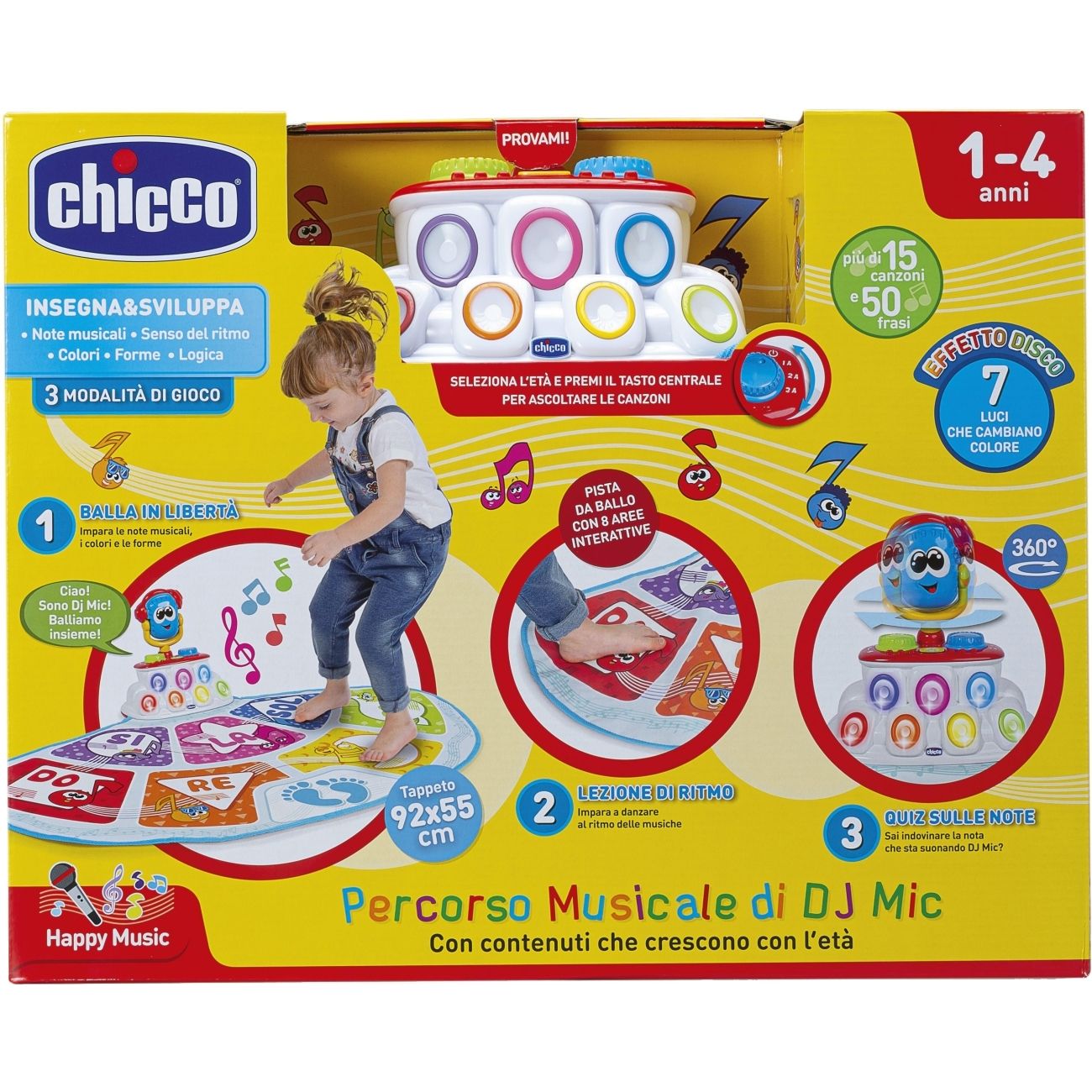 Купить Игровой коврик Chicco 12м+ музыкальный танцевальный в каталоге  интернет магазина М.Видео по выгодной цене с доставкой, отзывы, фотографии  - Москва