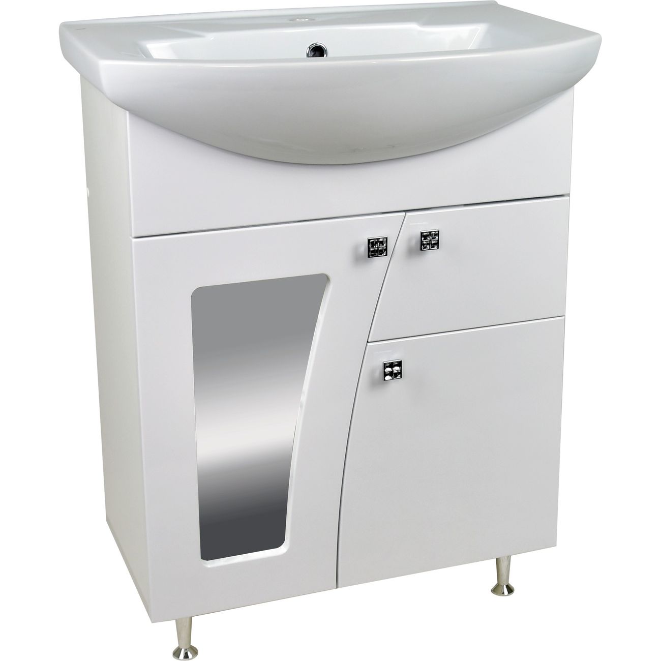 Изображение товара Тумба Doratiz Селена 65 белый, п/умыв.Элеганс (9912.499)