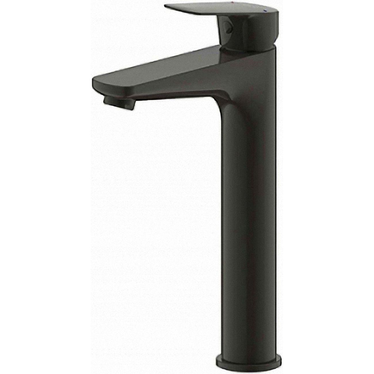 Изображение товара Смеситель Bravat Rhein для раковины-чаши, высокий, черный F1429564BW-A-ENG