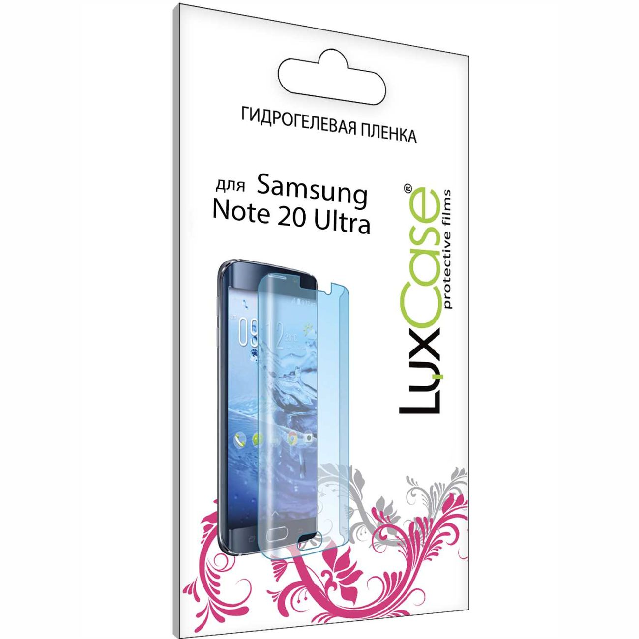 Защитная плёнка для сотового телефона LuxCase Galaxy Note 20 Ultra,  прозрачная, 0,14 мм, Front