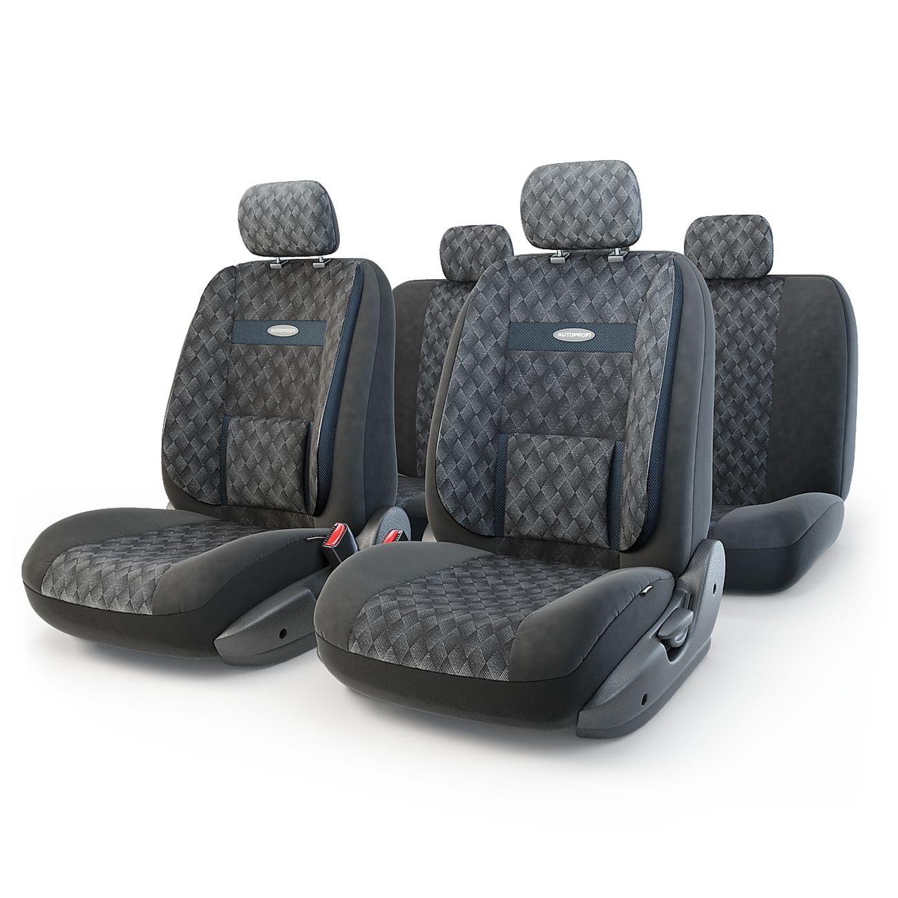 Изображение товара Чехлы на сиденья AutoProfi COM-1105 Diamond Изображение товара Чехлы на сиденья AutoProfi COM-1105 Diamond
