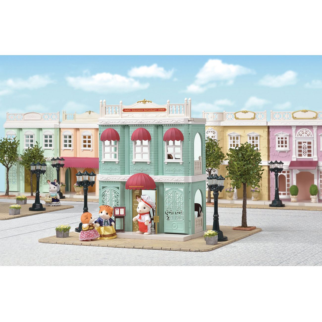 Купить Дом для кукол Sylvanian Families Изысканный ресторан (6018) в  каталоге интернет магазина М.Видео по выгодной цене с доставкой, отзывы,  фотографии - Москва