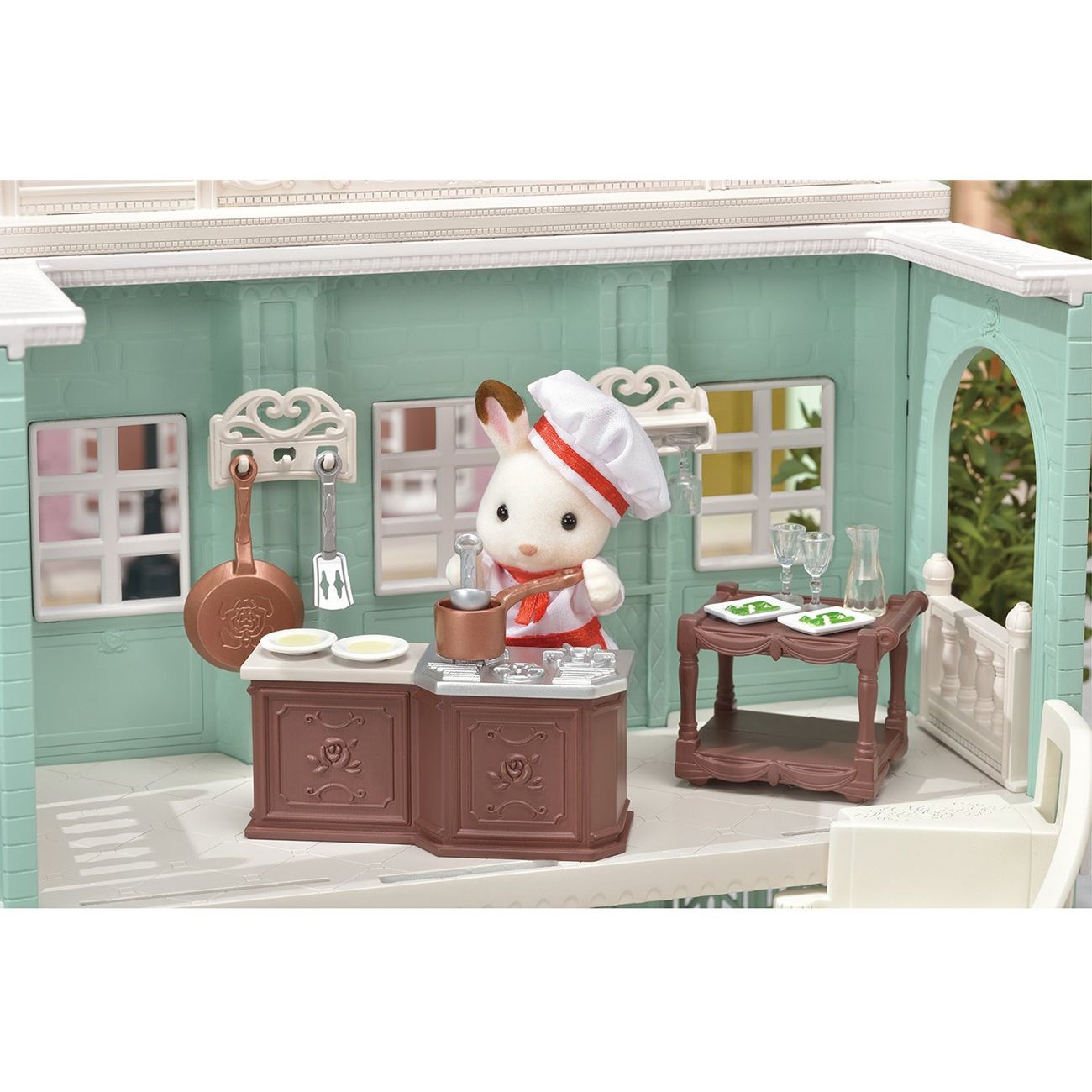 Купить Дом для кукол Sylvanian Families Изысканный ресторан (6018) в  каталоге интернет магазина М.Видео по выгодной цене с доставкой, отзывы,  фотографии - Москва