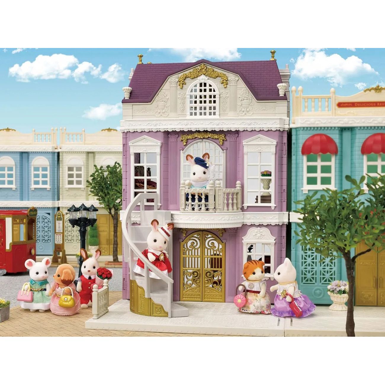 Купить Дом для кукол Sylvanian Families Городской особняк (5365) в каталоге  интернет магазина М.Видео по выгодной цене с доставкой, отзывы, фотографии  - Москва