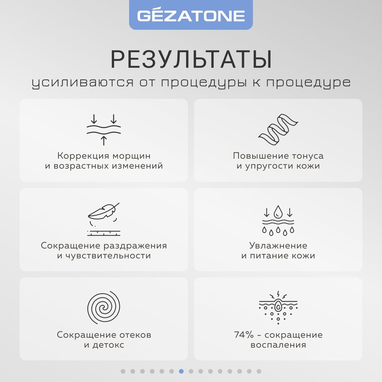 LED-маска для омоложения лица Gezatone m1090