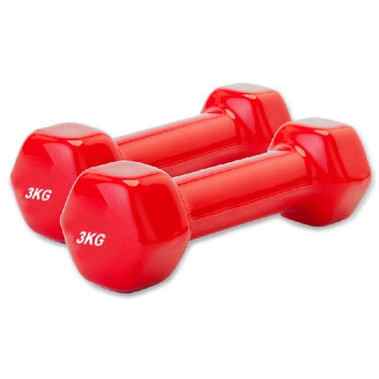 Изображение товара Гантель Bradex SF 0600 2*3кг, обрезиненые, красные