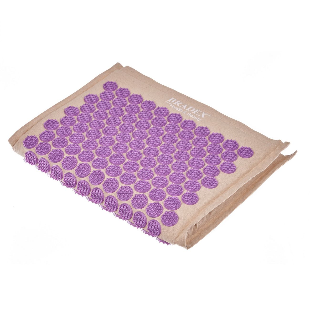 Изображение товара Акупунктурный коврик Bradex KZ 0672 НИРВАНА бежевый/фиолетовый