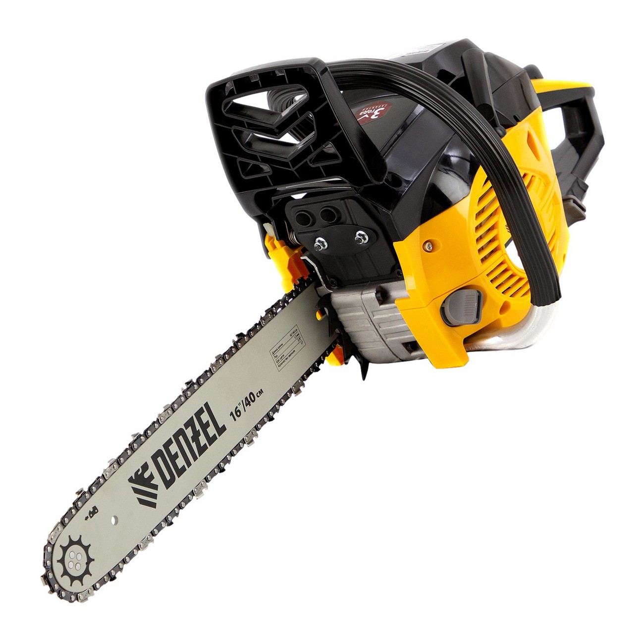 Изображение товара Бензопила цепная садовая Denzel DGS-4516, 45 см3 (95230)