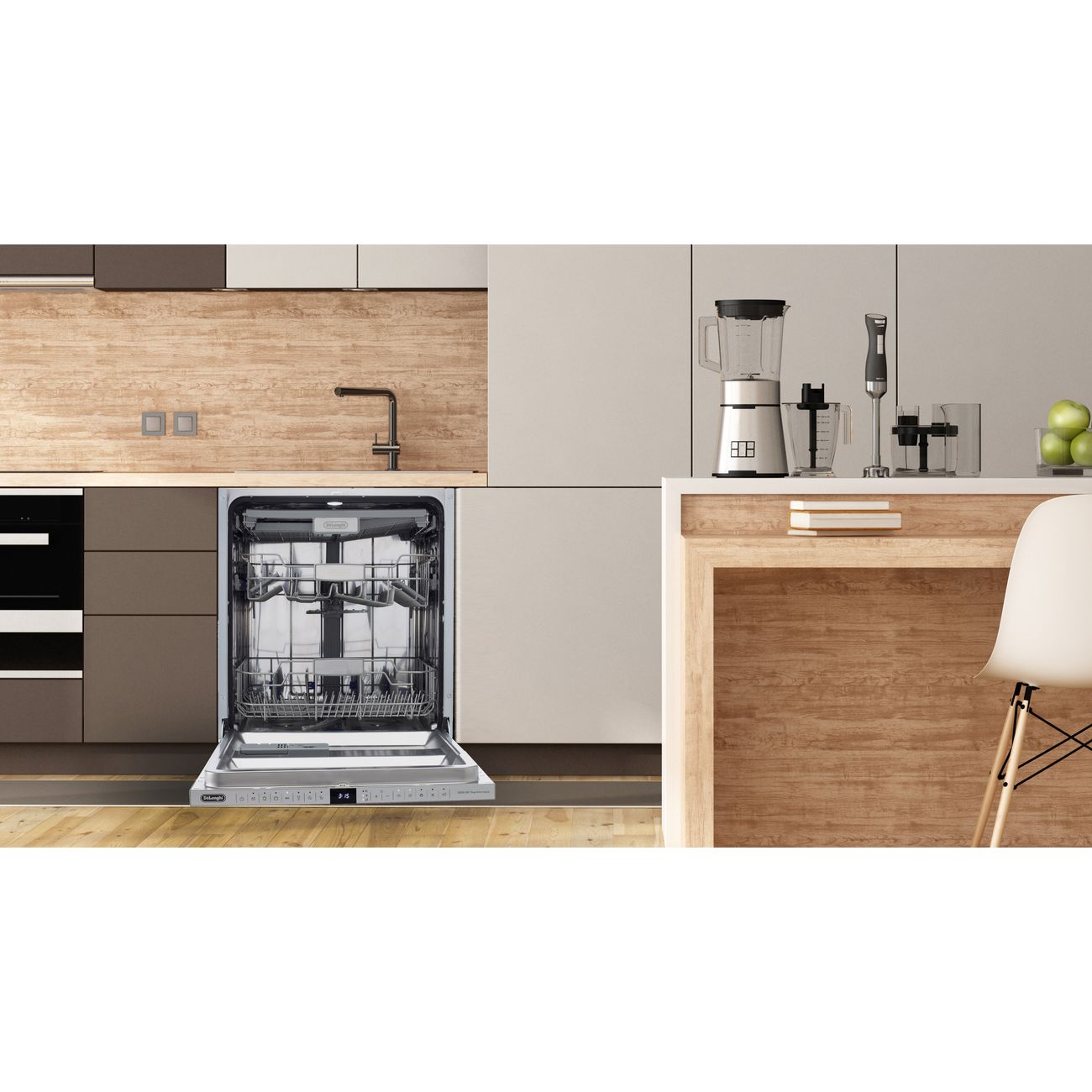 Встраиваемая посудомоечная машина 60 см DeLonghi DDW06F Supreme nova